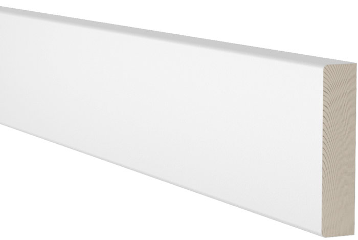 Täckbräda Furu Vit 21 x 95 mm - 2,2 m EHL Prolist